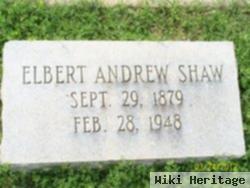 Elbert Andrew Shaw