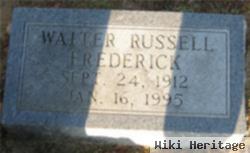 Walter Russell Frederick