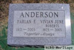 Harlan E Anderson