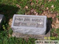 Emma Jane "janie" Williams Warden