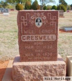 Will Loroy Creswell