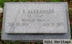 J B Alexander