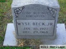 Wyse Beck, Jr