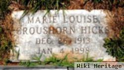 Marie Louise Croushorn Hicks