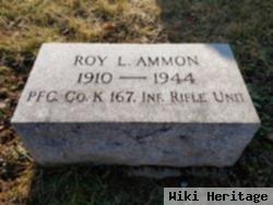 Pfc Roy L. Ammon