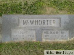William H "bill" Mcwhorter
