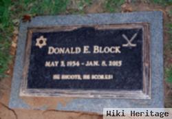 Donald E Block