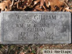 William W Gilliam