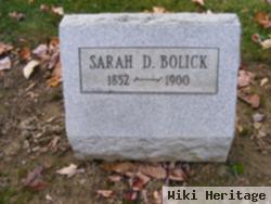 Sarah D. Bolick