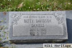 Betty Davidson Daniels