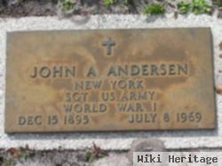 John A Anderson