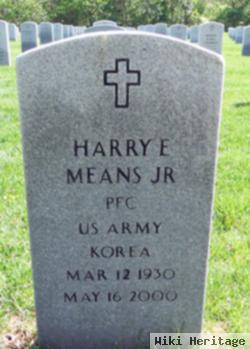 Harry Edward Means, Jr