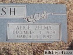 Alice Zelma Tosh