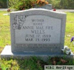 Annie Mae "mamie" Fife Wells