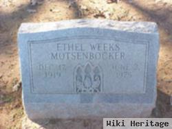 Ethel Weeks Motsenbocker