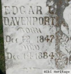 Edgar L Davenport