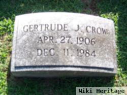 Gertrude J. Jackson Crow