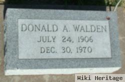 Donald A Walden