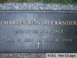 2Lt Charles Ronald "ron" Alexander