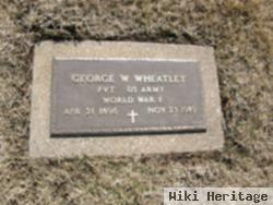 George W. Wheatley