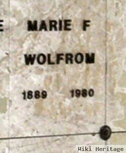 Marie F. Wolfrom