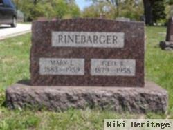 Mrs Mary L. Rinebarger