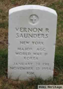 Vernon R Saunders