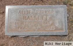 Allie Mae Parker Bassett