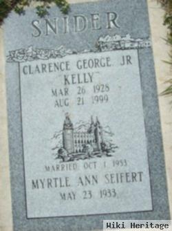Clarence George "kelly" Snider, Jr