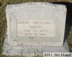 Adelaida Bell "addie" Snellings Smith