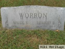 Maude E. Worron