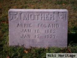 Arrie Minnie Johnson Foland