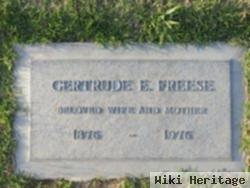 Gertrude E Freese