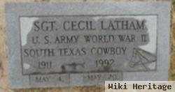 Sgt Cecil H. Latham