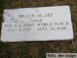 Frank Morris Lee