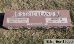Lloyd D Strickland