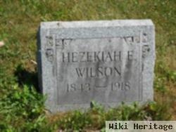 Hezekiah E Wilson