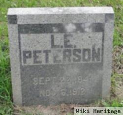 L E Peterson