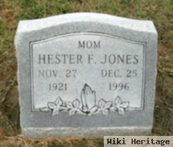 Hester F Jones