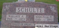 Wallace A Schulte, Sr