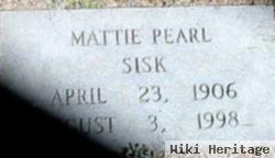 Mattie Pearl Lemons Sisk