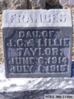 Frances Taylor