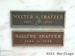 Walter A. Shaffer