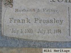 Frank Pressley Tombs