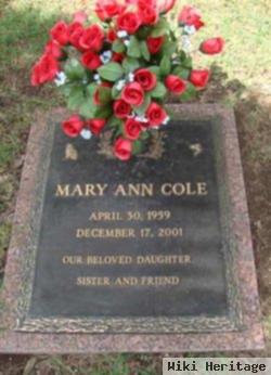 Mary Ann Cole