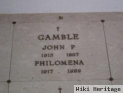 John P Gamble