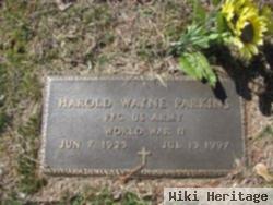 Harold Wayne Parkins