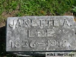 Janette A. Lee