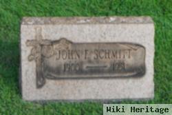 John F Schmitt