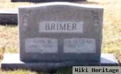 John D Brimer